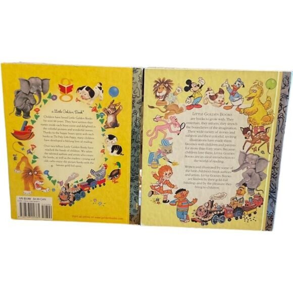 Vintage Walt Disneys Peter Pan & Wendy Little Golden Books Set - Picture 2 of 3